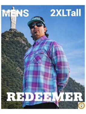 DIXXON Flannel The REDEEMER Flannel Shirt - Men's 2XL Tall